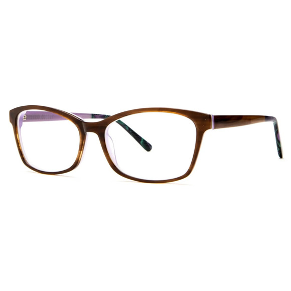 NW 77TH NO SHOW SOCKS PURPLE TORTOISSE FRAMES EYEGLASSES 58-18-145